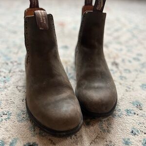 Brown Blundstone Boots